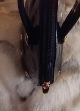 Красивая дамская сумочка с длинными ручками италия. .5 фото
