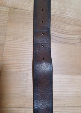 Кожаный ремень cowboy belt.4 фото