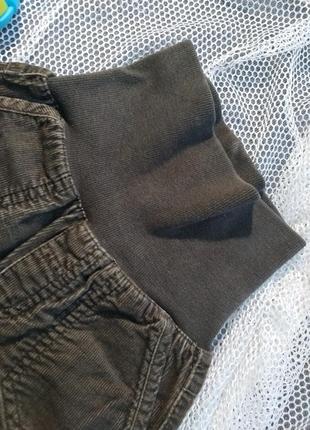 Штани вельветові джогеры на широких гумках, тм h&м, р. 86, на 12-18 міс4 фото