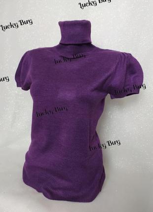 Гольф с коротким рукавом wool 80%