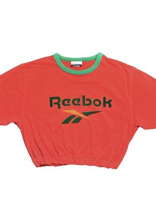 Винтаж кроп-топ reebok рибук футболка кроп топ