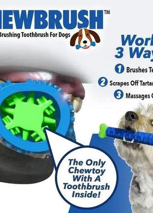 Зубна щітка для rn-589 собак chewbrush4 фото