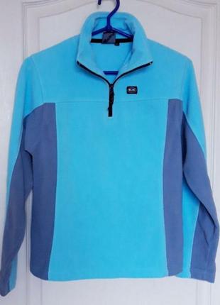 Теплая, флисовая кофта icepeak, мальчику, фирменная, под шею, флиска, зимняя, демисезонная