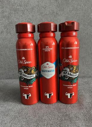 Аэрозольный дезодорант old spice