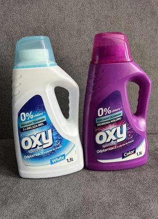 Рідкий плямовивідник для тканин oxy spotless