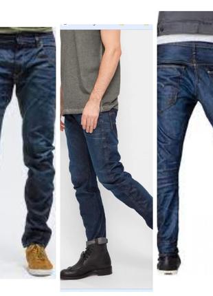 Чоловічі темно-сині джинси g star raw arc 3d slim 32х329 фото
