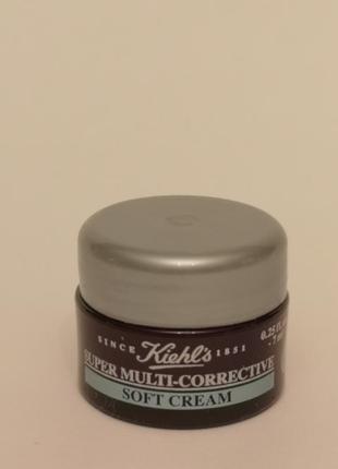 Kiehl's super multi corrective soft cream мультикорректирующий антивозрастной крем для кожи лица2 фото