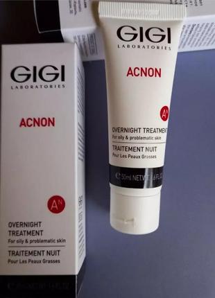 Нічний крем акнон gigi laboratories