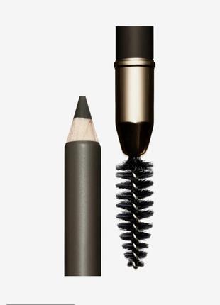 Карандаш для бровей с щеточкой clarins eyebrow pencil