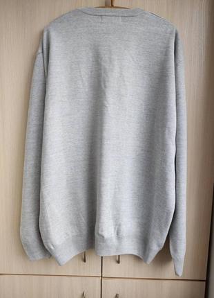 Kingwool пуловер большого размера шерсть.2 фото