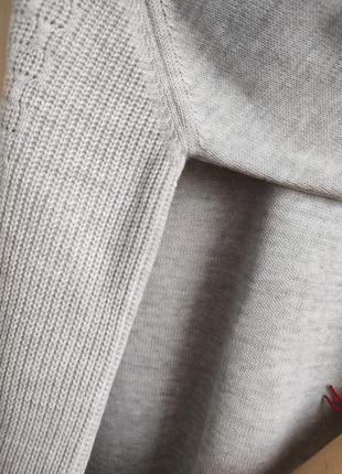 Kingwool пуловер большого размера шерсть.8 фото