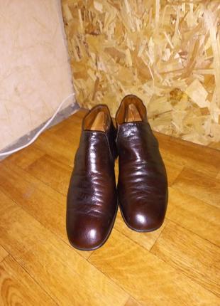 Bally мужские кожаные ботинки туфли 45 размер