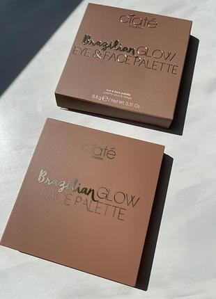 Палетка для обличчя і очей ciaté london brazilian glow face palette