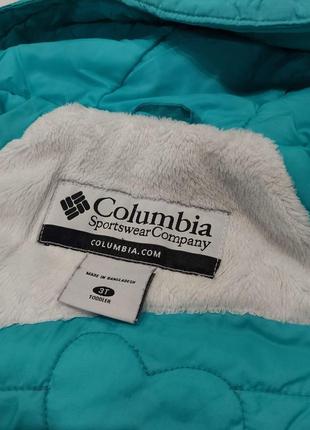 Зимний комбинезон, костюм columbia omni-shield бирюзовый 2-3 года4 фото