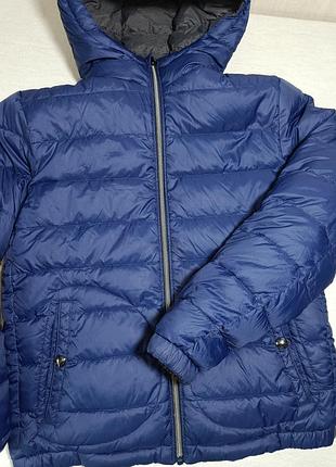 Ralph lauren polo двухсторонняя куртка с логотипом. пуховик ralph lauren polo