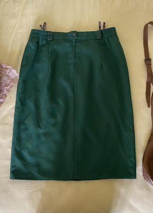 Австрийская юбка yessica баварская юбка зеленая винтажная винтаж в винтажном стиле с пуговицами меди4 фото