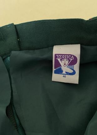 Австрийская юбка yessica баварская юбка зеленая винтажная винтаж в винтажном стиле с пуговицами меди5 фото