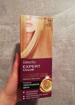 Фарба для волосся expert, тон 9.0 дуже світлий блондин (18047)1 фото