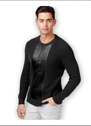I-n-c (international concepts) вязаный черный свитер пуловер джемпер1 фото