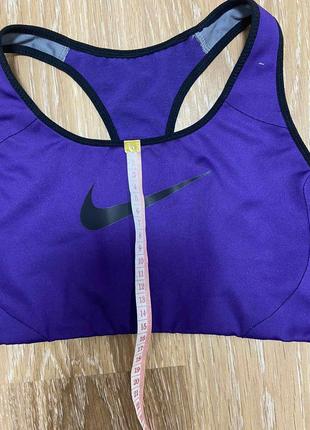 Топ спортивний nike xxs-s/32-36 ліф, бюст, для фітнесу2 фото