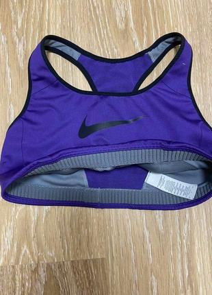 Топ спортивный nike xxs-s/32-36 лиф, бюст, для фитнеса9 фото