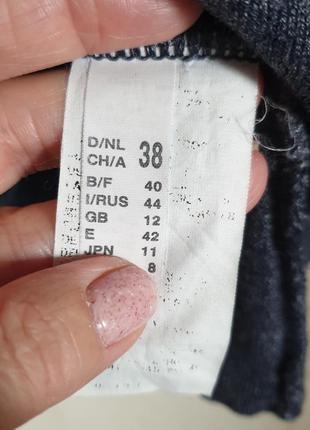 Серая меланжевая водолазка гольф без рукавов шерсть и вискоза10 фото