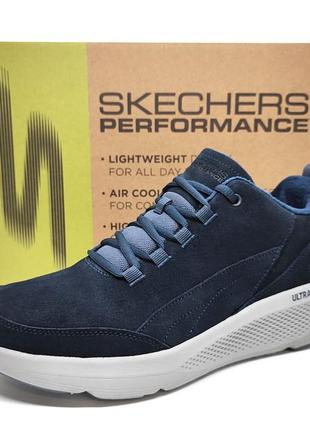 Kожаные теплые ботинки skechers оригинал