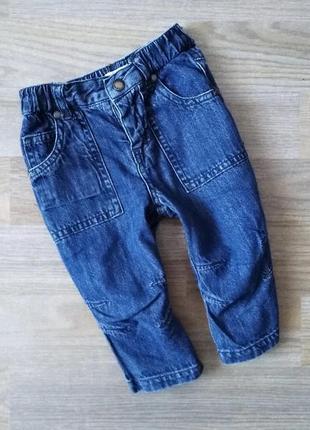 Даром классные джинсы штаны штанишки брюки vertbaudet 6-9 мес 71 см, маломерят1 фото