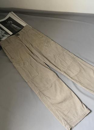 Вельветовые брюки карго2 фото
