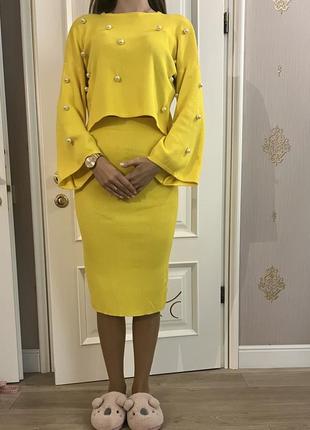 Трикотажный костюм