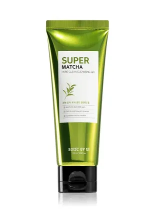 Some by mi, super matcha pore clean cleansing gel, 3.38 fl oz (100 ml)