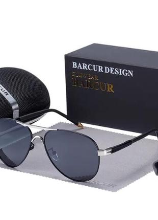 Брендовые мужские очки barcur поляризованные в00251 фото