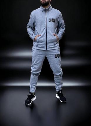 Winter collection❄️❄️❄️
🔝костюм брендовый мужской на флисе "puma"4 фото