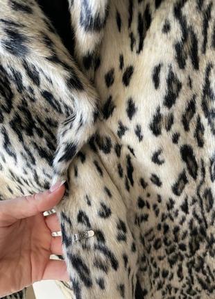 H&m леопардове пальто шуба /zara, massimo dutti, mango6 фото