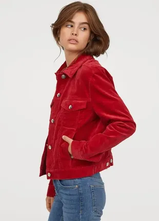 Куртка червоного кольору h&m2 фото