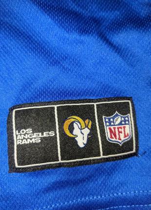 Футболка американский футбол nfl los angeles rams3 фото