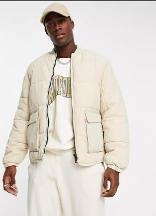 Куртка бомбер мужской river island department. новый
