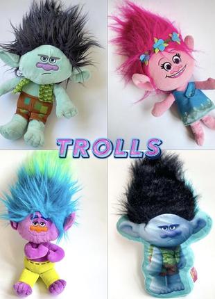 Мягкая игрушка troll тролли розочка цветан ручеек