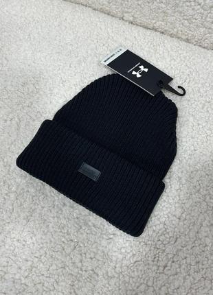 Чорна шапка under armour multi hair оригінал нова