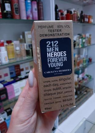 Tester parfum чоловічий 212 men heroes ch !