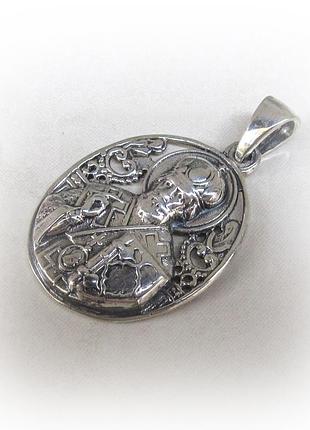 Кулон ручної роботи святий миколай