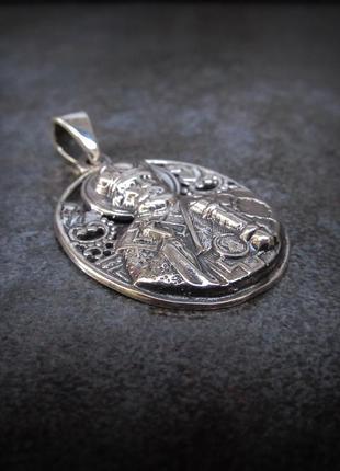 Кулон ручної роботи святий миколай