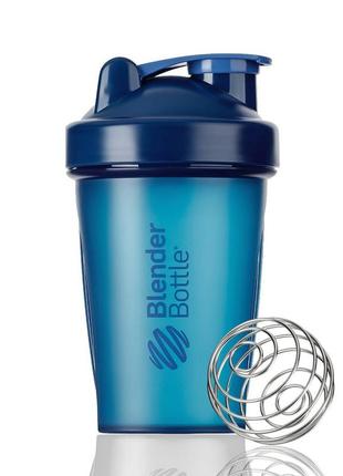 Шейкер спортивный с пружиной для спортивного питания blenderbottle classic 20oz/590ml ku-22