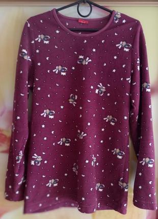 Кофта теплая флисовая женская