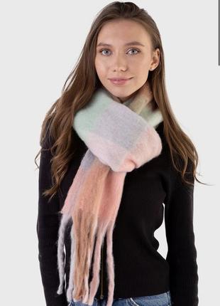 Теплий шарф жіночий шарф зимовий шарф товстий шарф вовняний шарф недорогий шарф хустка палантин великий шарф