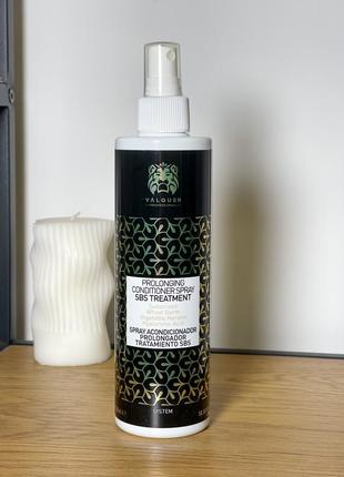 Кондиціонер зміцнювальний prolonging conditioner spray sbs divinityeffect valquer 300 ml