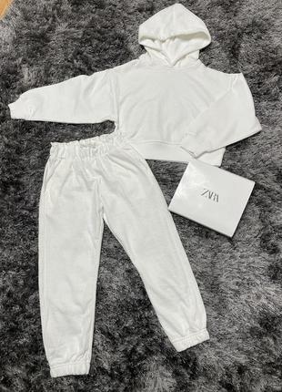 Новый белый костюм от zara