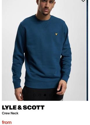 Светр lyle scott реглан кофта свитер лонгслив стильный  худи пуловер актуальный джемпер тренд2 фото