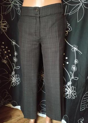 Кюлоты штаны укороченные 56%шерсть