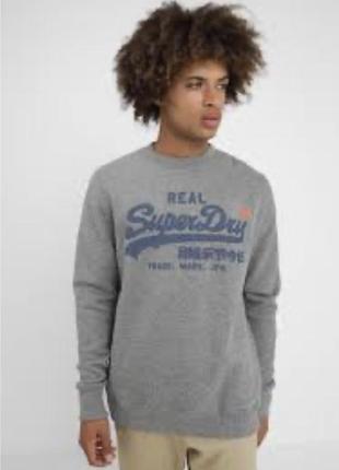 Светр superdry реглан кофта свитер лонгслив стильный  худи пуловер актуальный джемпер тренд1 фото
